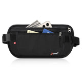 Money Belt with RFID Blocking Security Slim Travel Wallet