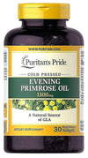Puritan's Pride Evening Primrose Oil - 1300mg - 30 Capsules - Essential Fatty Acid Supplement