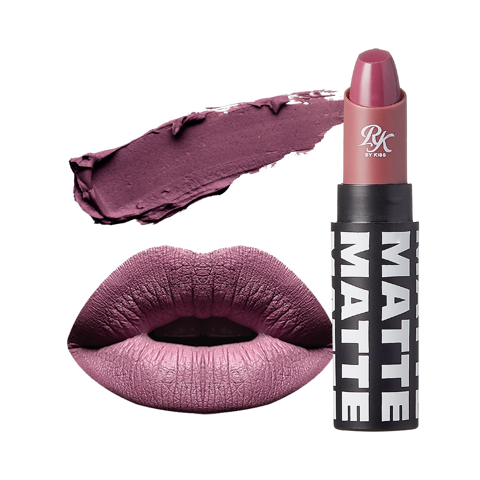 Ruby Kisses Matte Finish Long-Lasting Highly Pigmented Lipstick - Mauve It