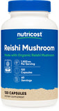 Nutricost Organic Reishi Mushroom Capsules 1500mg - 60 Servings