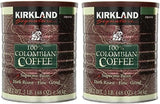 قهوة كولومبية سوبرمو من Kirkland Signature – تحميص غامق، طحن ناعم (3 أرطال)