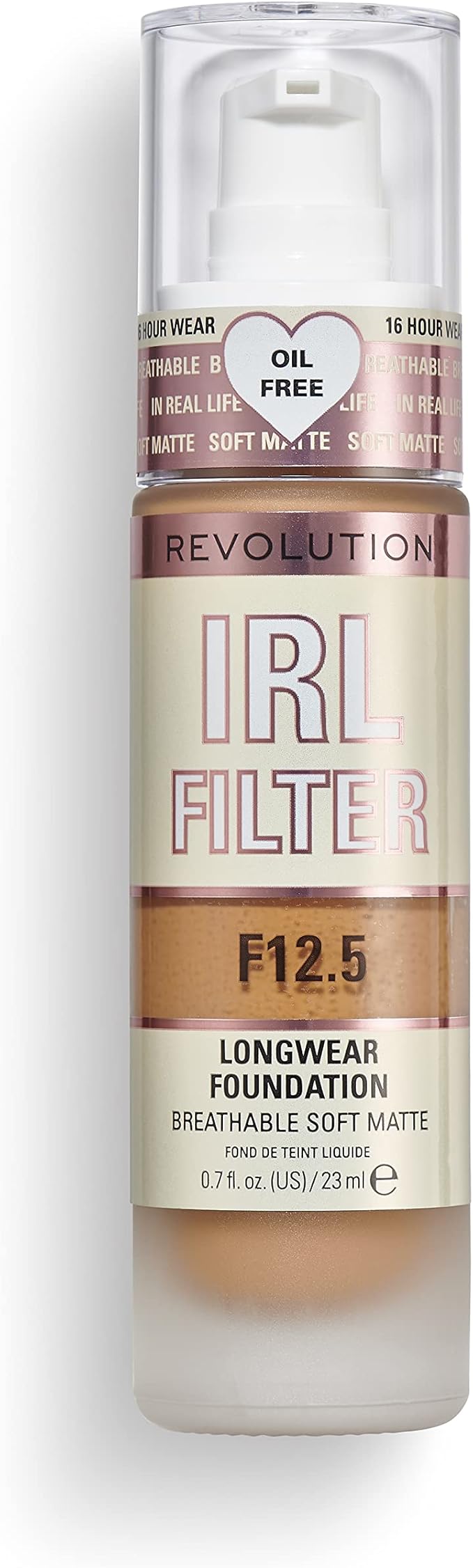 Revolution IRL Filter Longwear Foundation - F12.5