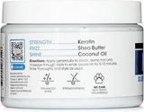 Advanced Clinicals Keratin Hair Mask: Repair & Restore Damaged Hair (12oz)