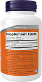 NOW Foods Supplements, Acetyl-L-Carnitine 750 mg, Amino Acid, Brain And Nerve Cell Function*, 90 Tablets