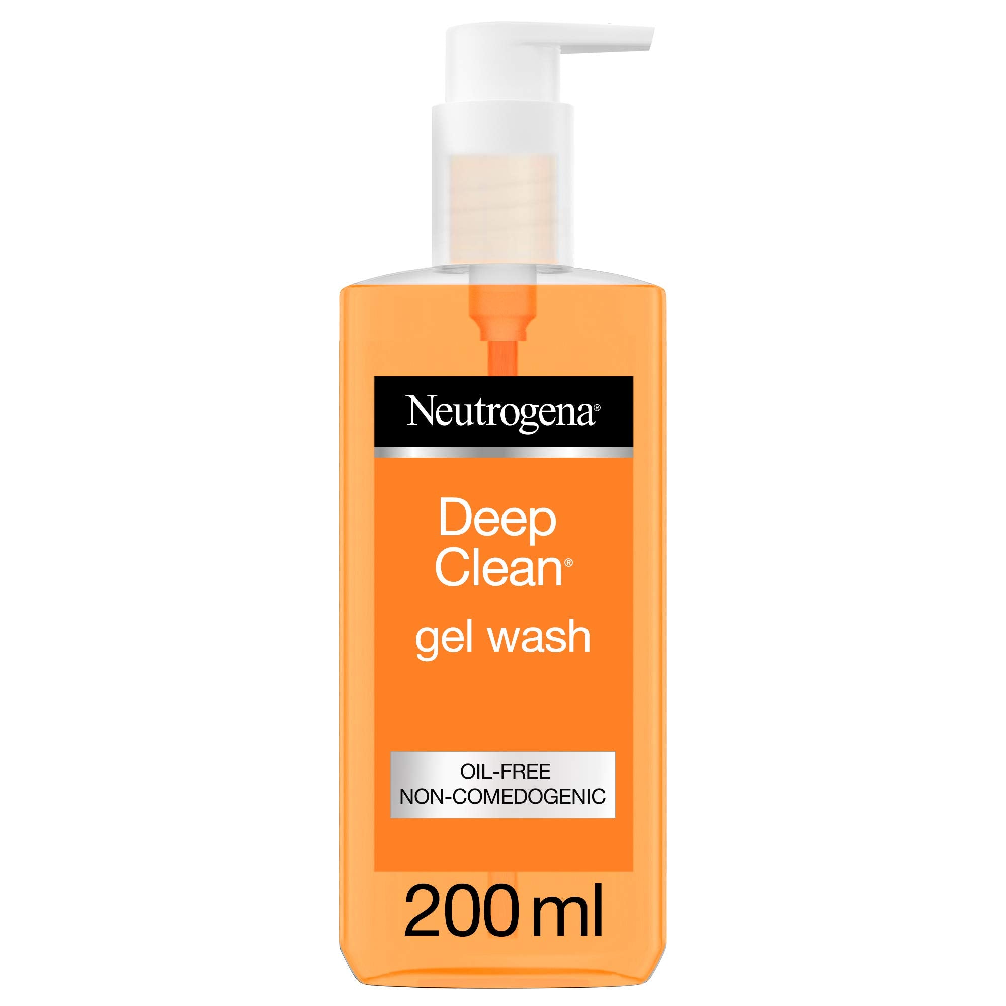Neutrogena Deep Clean Gel Face Wash - Brightens & Clarifies Dull Skin, 200ml