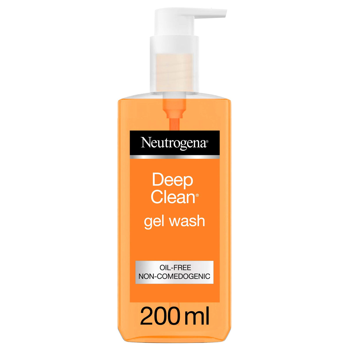 Neutrogena Deep Clean Gel Face Wash - Brightens & Clarifies Dull Skin, 200ml