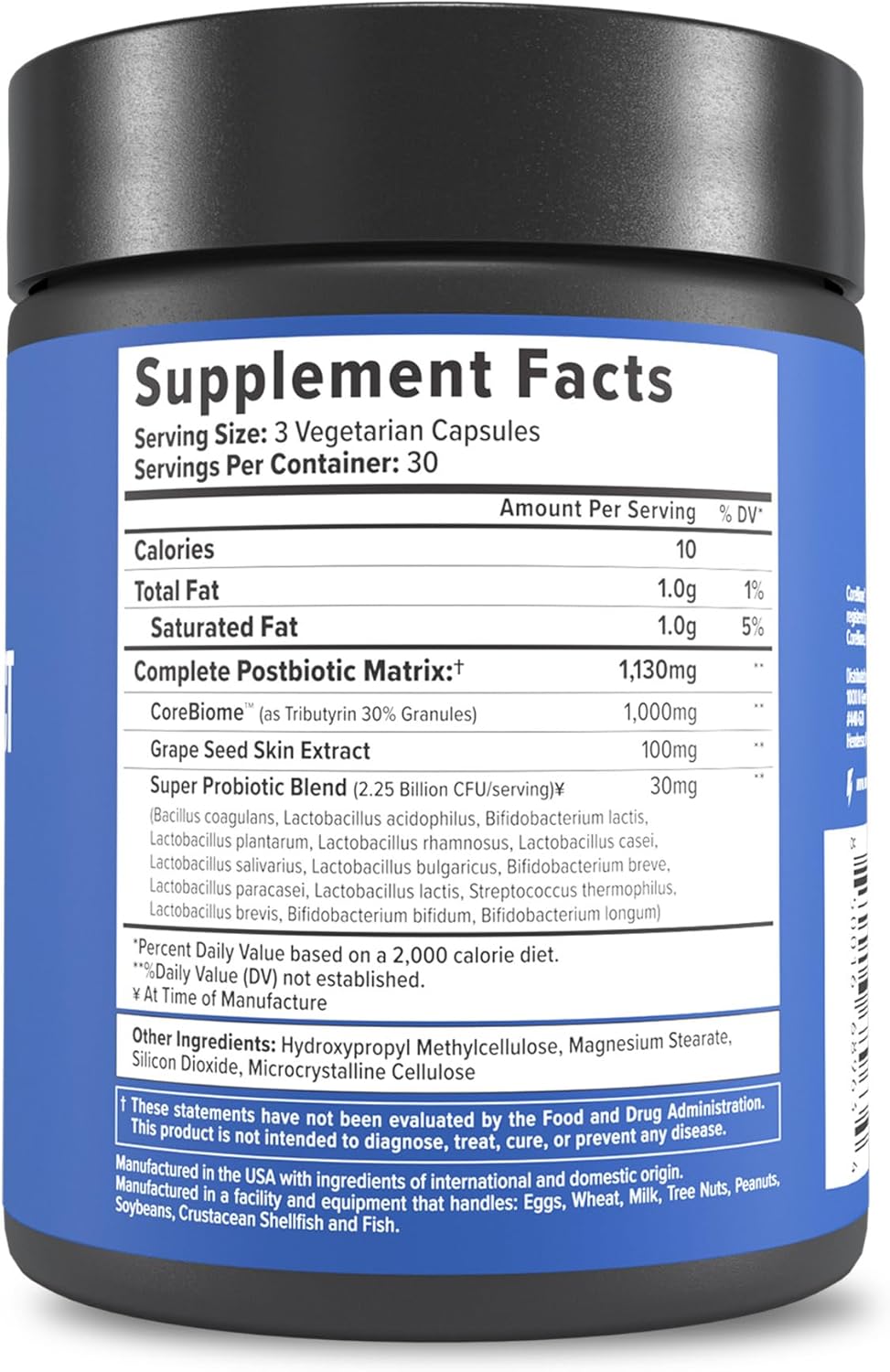 Inno Gut Protect GS1 probiotic & postbiotic formula: Supports digestive health and gut wellness (90 capsules).