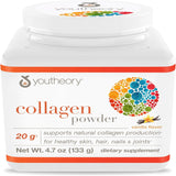 Youtheory, Collagen Powder, Vanilla , 4.7 oz (133 g)