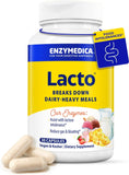 Enzymedica Lacto: Lactase Enzyme for Lactose Intolerance (30 Capsules)