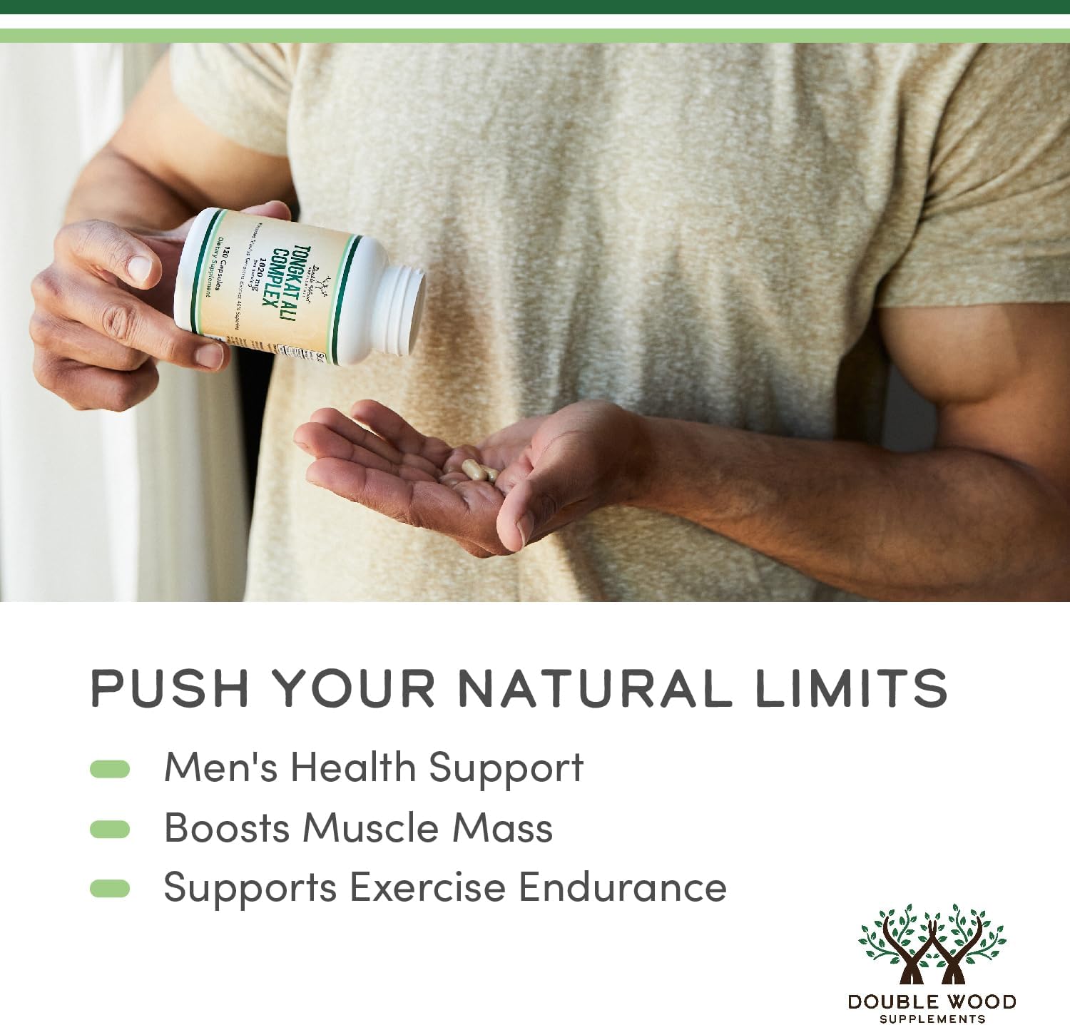 مستخلص Tongkat Ali مع Tribulus Terrestris لتعزيز صحة الرجال