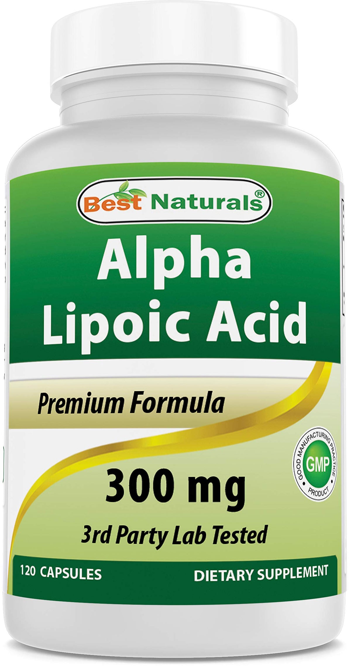 Best Naturals Alpha Lipoic Acid 300mg - 120 Capsules