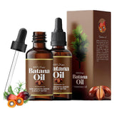 Batana Oil with Rosemary, 100% Organic Batana Oil from Honduras, Nourishes Hair & Skin, Suitable for All Hair Types, 30ml/1 Fl Oz(2 Pcs)