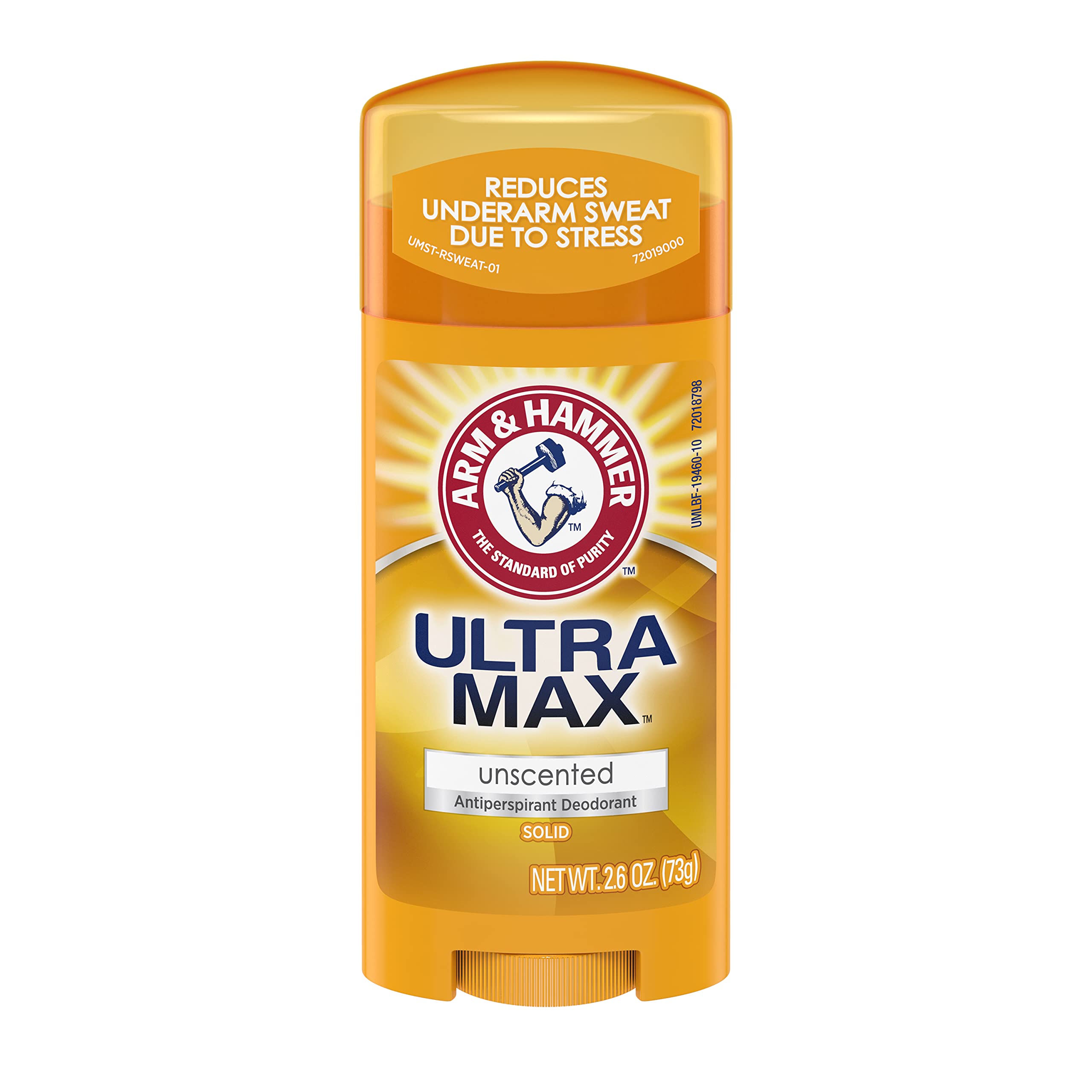 ARM & HAMMER ULTRAMAX Anti-Perspirant Deodorant Solid Unscented - 2.60 oz (Pack of 11)