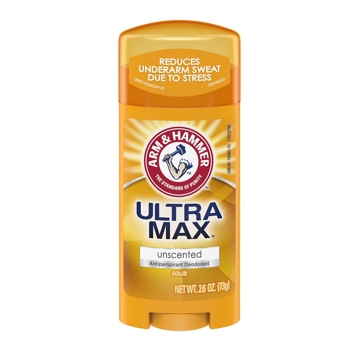 ARM & HAMMER ULTRAMAX Anti-Perspirant Deodorant Solid Unscented - 2.60 oz (Pack of 11)