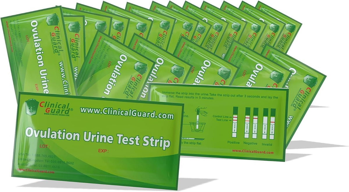 Clinical Guard 20-Pack Professional Ovulation Test Strips