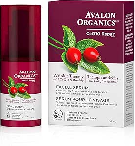 Avalon Organics CoQ10 Wrinkle Therapy Face Serum (16ml)