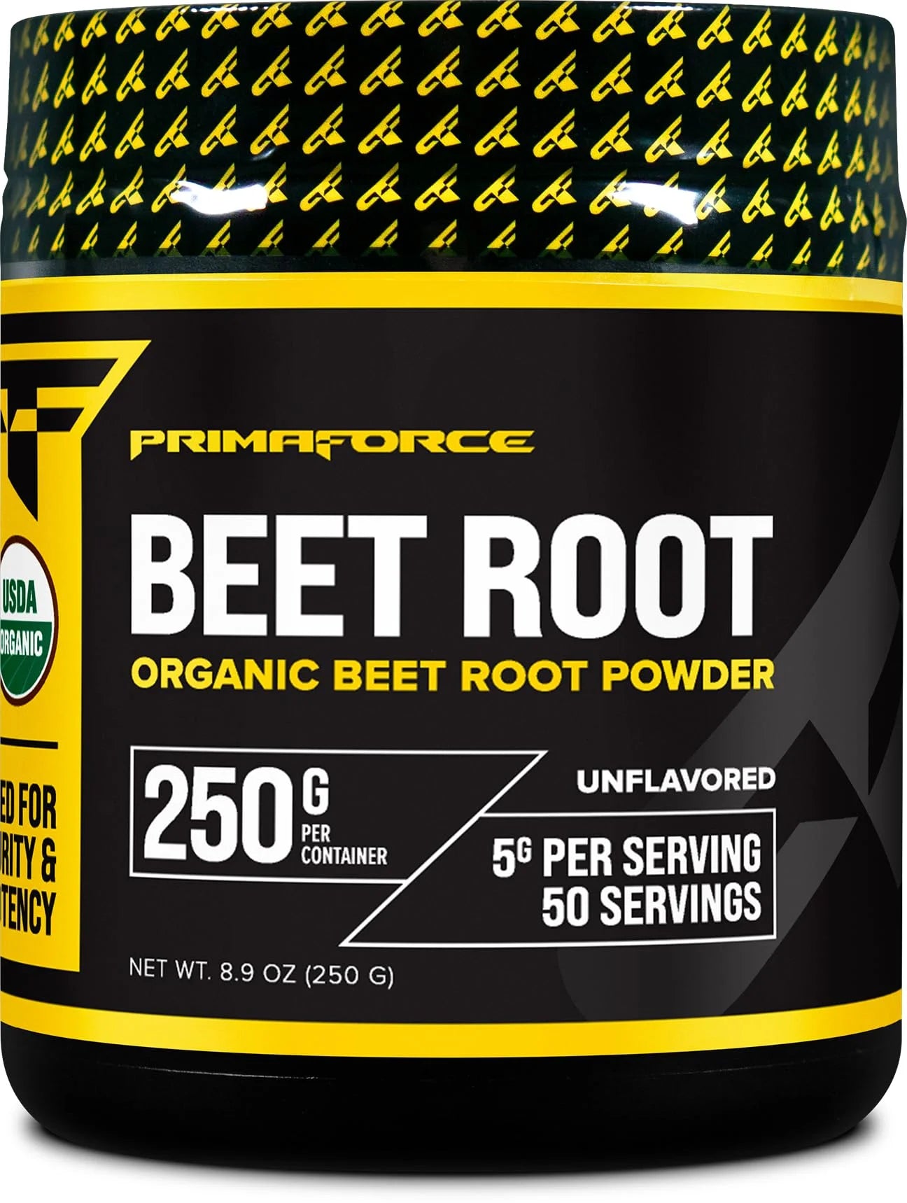Primaforce Organic Beet Root Powder 250g Unflavored - Pure Antioxidants & Nutrients Boost