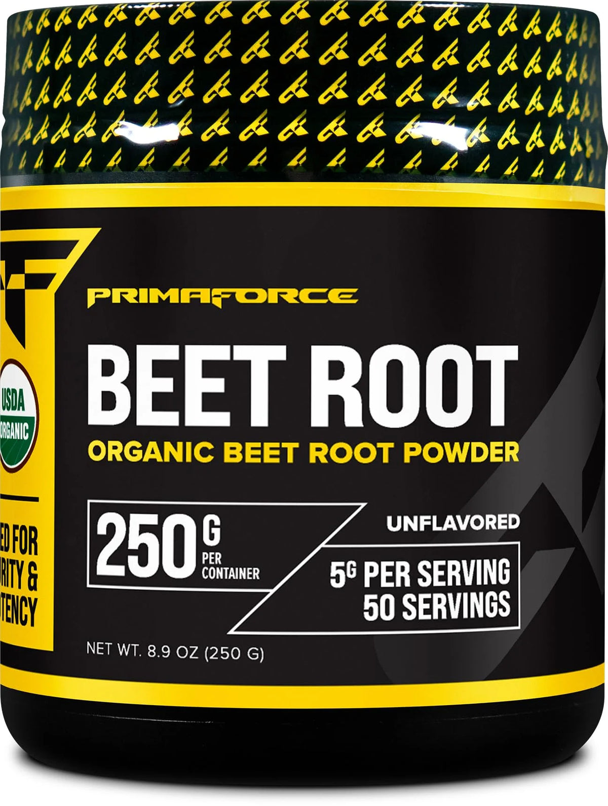 Primaforce Organic Beet Root Powder 250g Unflavored - Pure Antioxidants & Nutrients Boost