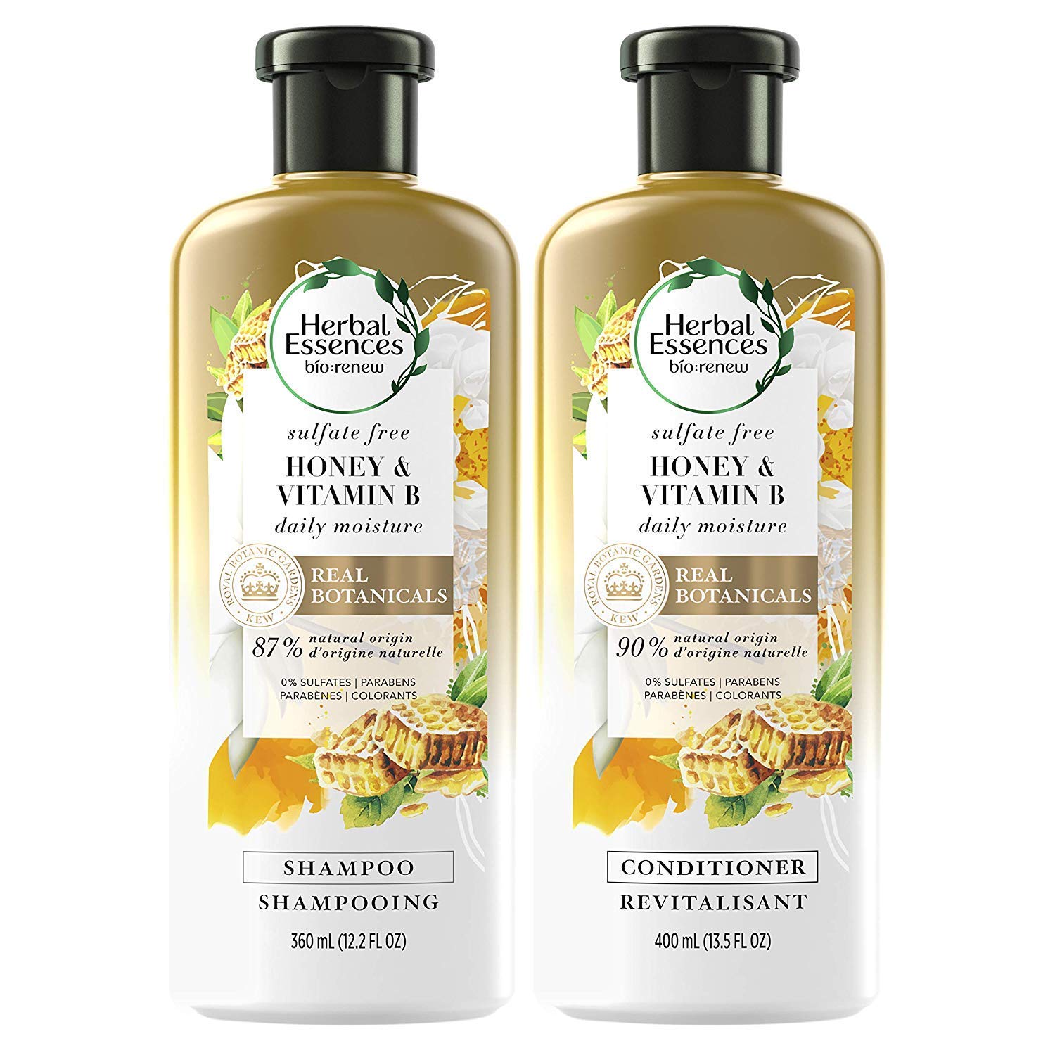 Herbal Essences Bio:Renew Shampoo & Conditioner Set, 13.5 + 12.2 fl oz