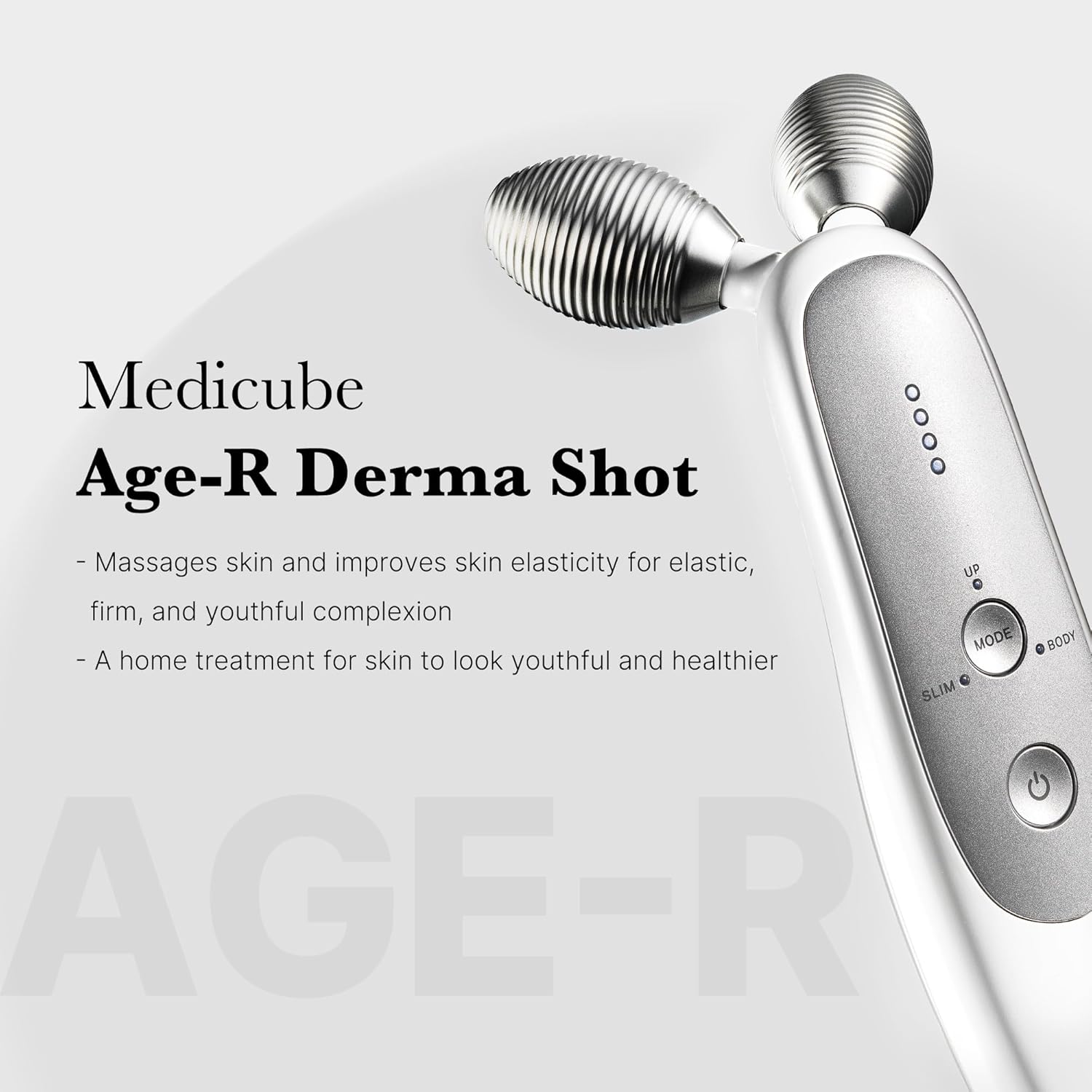 美迪큄 AGE-R Derma Shot 按摩器，抗衰老，面部按摩工具，皮肤护理