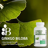 Bronson extra strength ginkgo biloba supplement for brain function and memory support