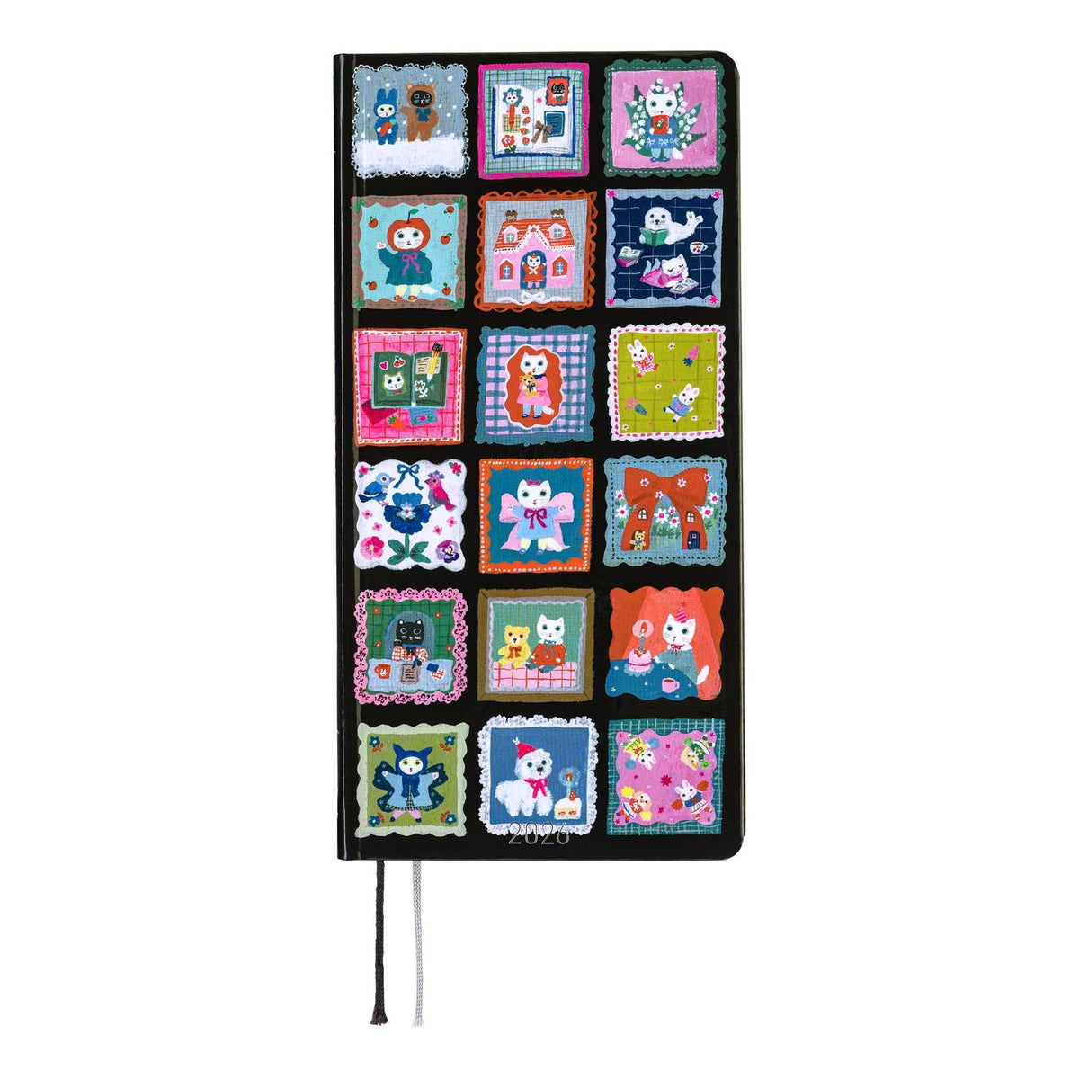 Hobonichi Techo 2026 Weekly Planner - Yumi Kitagishi White Cat Design