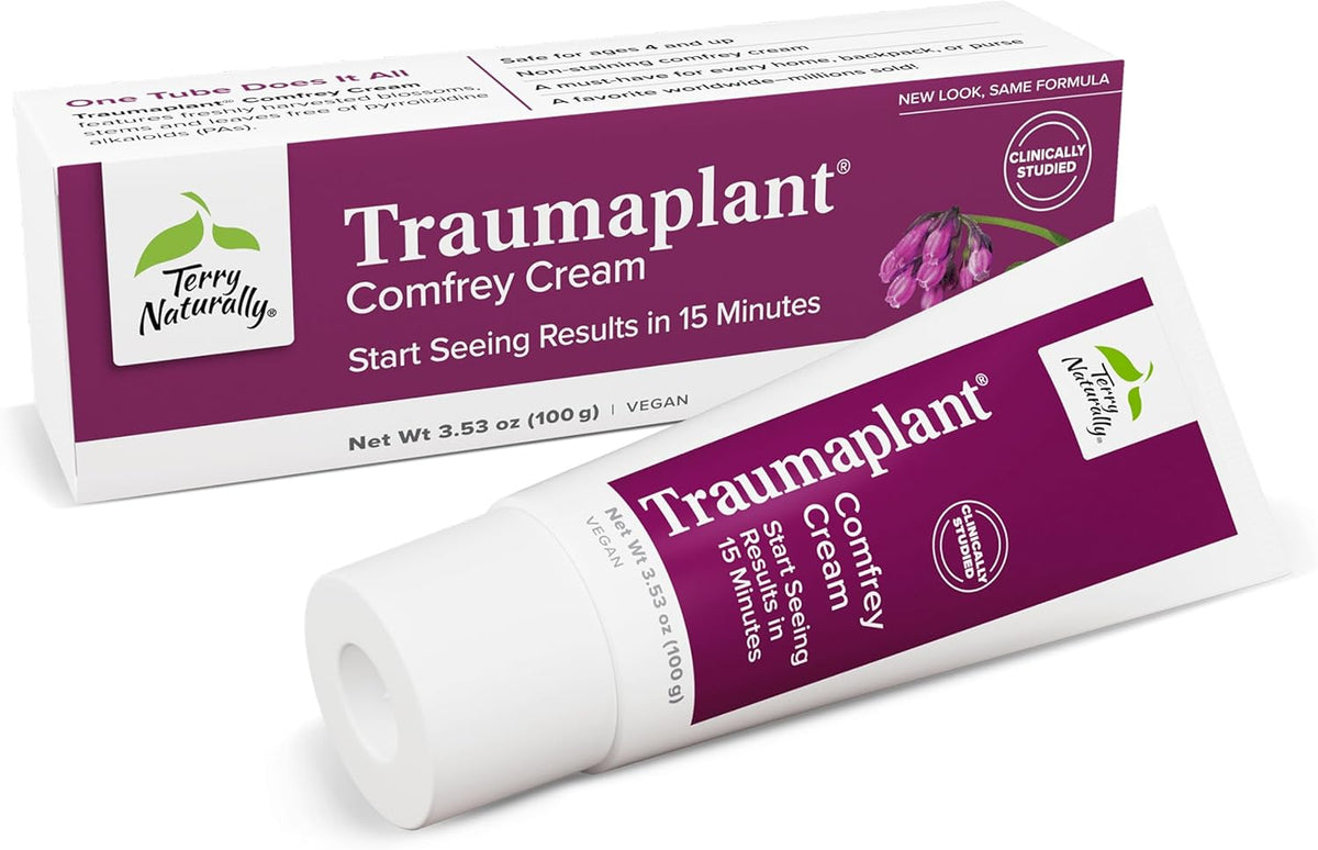 ترى ناتشرالي كريم Traumaplant للسمنة: تخفيف موضعي مهدئ (١٠٠ جم)