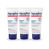 Aquaphor Healing Ointment Advanced Therapy - 1.75 oz Tube (Pack of 3) | Skin Protectant for Dry Skin & Minor Wounds