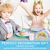 Arabest Neon Rainbow LED Wall Decor - Battery/USB Operated Night Light for Kids Room