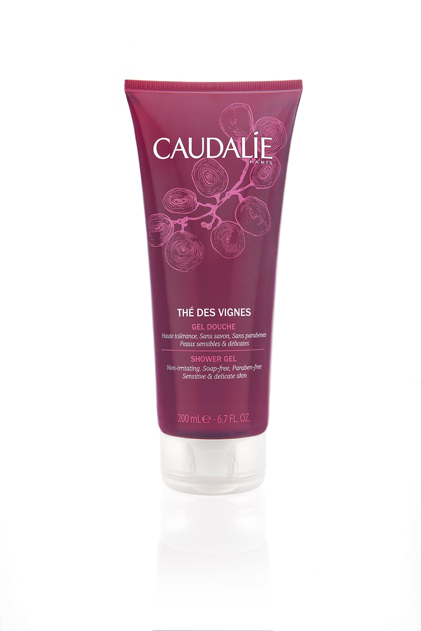 Caudalie Thé des Vignes Shower Gel - Indulgent Grape & Vine Shower Experience (200ml)
