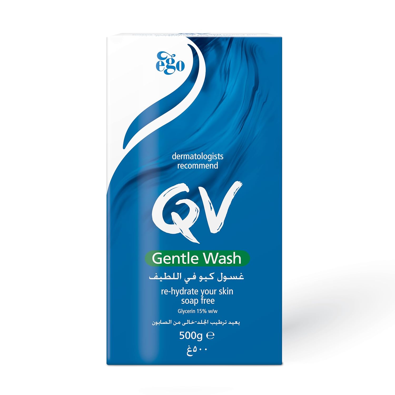 غسول لطيف QV 500 مل للاستخدام اليومي