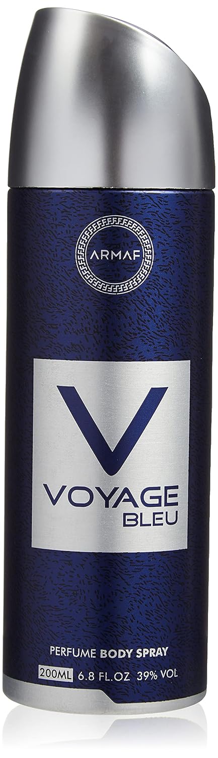 Armaf Voyage Bleu Men's Long-Lasting Refreshing Body Spray 200ml