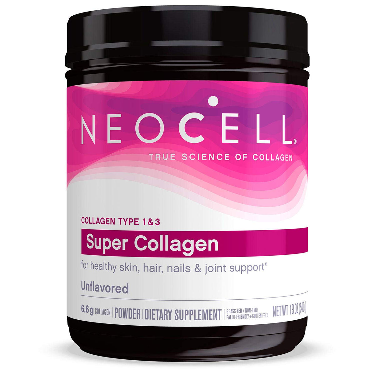 Neocell Super Collagen Powder Type 1 & 3 for Youthful Skin & Joints, 198g