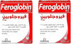 Feroglobin 30 Capsules 2 Pack – Iron & Vitamin B12 Supplement for Energy & Vitality