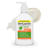 AmLactin Daily Vitamin C Body Lotion, 7.9oz, Exfoliating & Skin Brightening for Dry Skin, 7% Lactic Acid