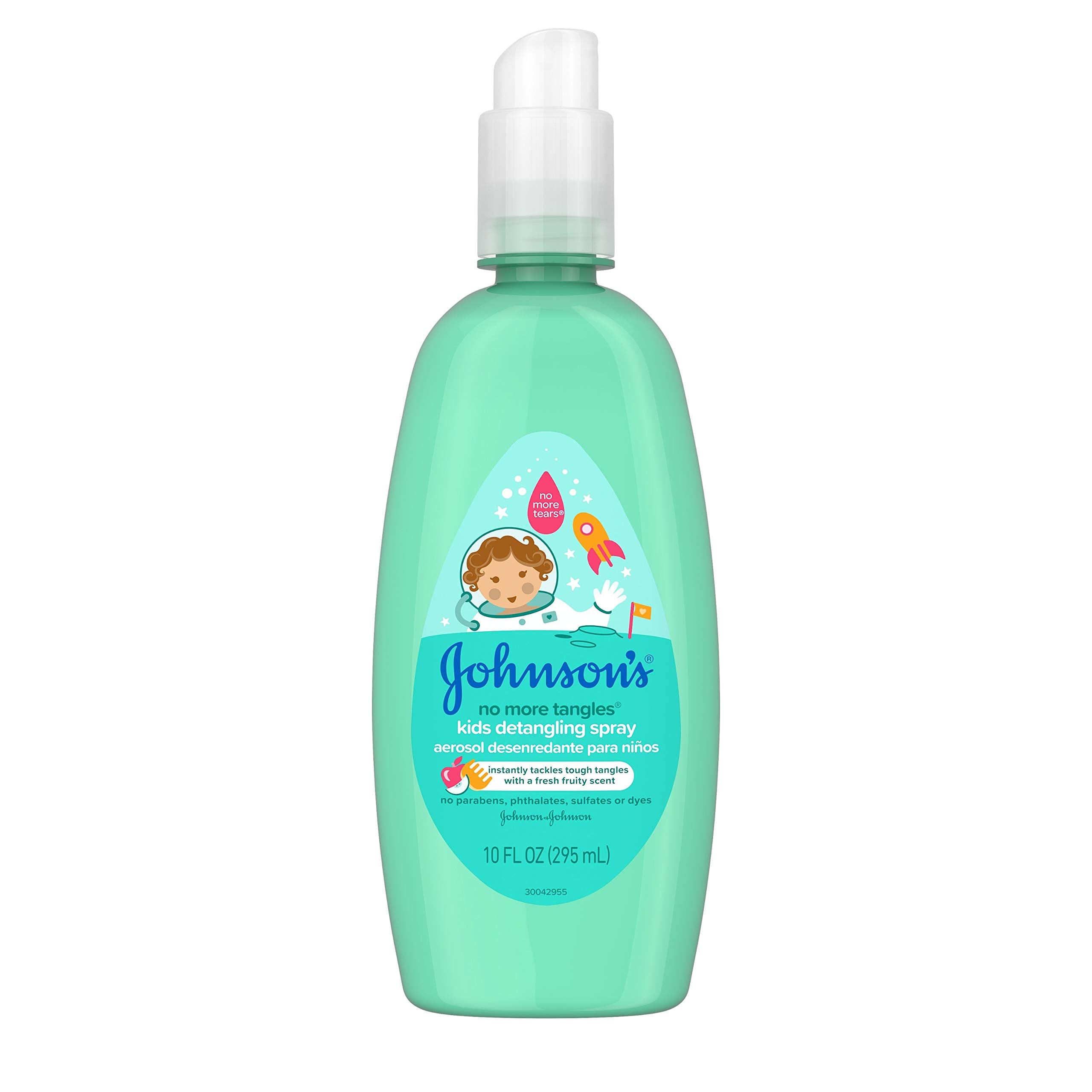 Johnson's No More Tangles Toddler Detangling Spray - Hypoallergenic Hair Care for Kids