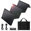 Portable 60W Foldable Solar Panel - Camping Power for Tablets and Generator Stations