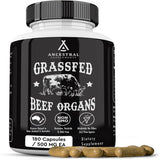 مكمل غذائي من أعضاء لحوم البقر العشبية  Ancestral Supplements  لصحة الجسم العامة