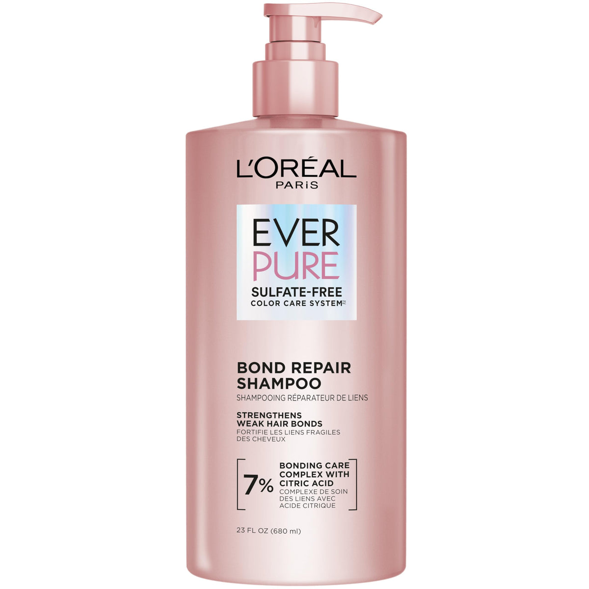 L'Oreal Paris Bond Repair Sulfate Free Shampoo for Damaged Hair - 23 Fl Oz