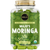 Maju Superfoods Organic Moringa Capsules, Oleifera Leaf Extract, Dried Drumstick Tree Leaves, Premium Plant-Based Supplement (90 ct)