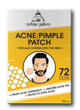Urbangabru Acne Pimple Patch - 72 Invisible Facial Stickers with Hydrocolloid for Overnight Absorption
