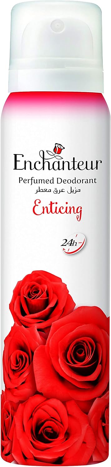 Enchanteur Enticing Deodorant: 24-Hour Freshness & Feminine Scent (75ml)