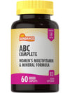 Sundance ABC Complete Women's Multivitamin & Mineral Formula - 60 Coated Caplets
