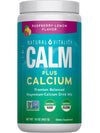 Natural Vitality Natural Calm Plus Calcium – Raspberry-Lemon, 16oz