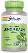 Solaray Lemon Balm: Calming & Relaxing Herbal Supplement