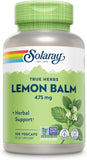 Solaray Lemon Balm: Calming & Relaxing Herbal Supplement