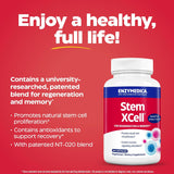 Enzymedica Stem XCell: Cellular Regeneration Support 60 Capsules