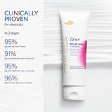 Dove pro-retinol body cream serum for skin elasticity and firmness