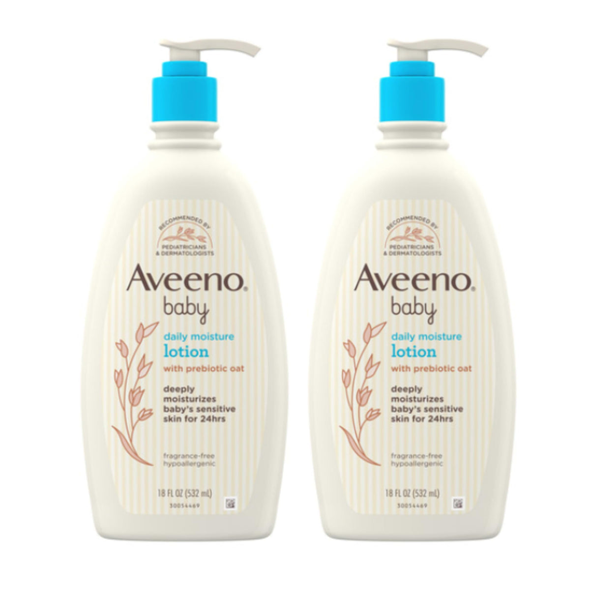 Aveeno Baby Daily Moisture Lotion (2 x 532ml)