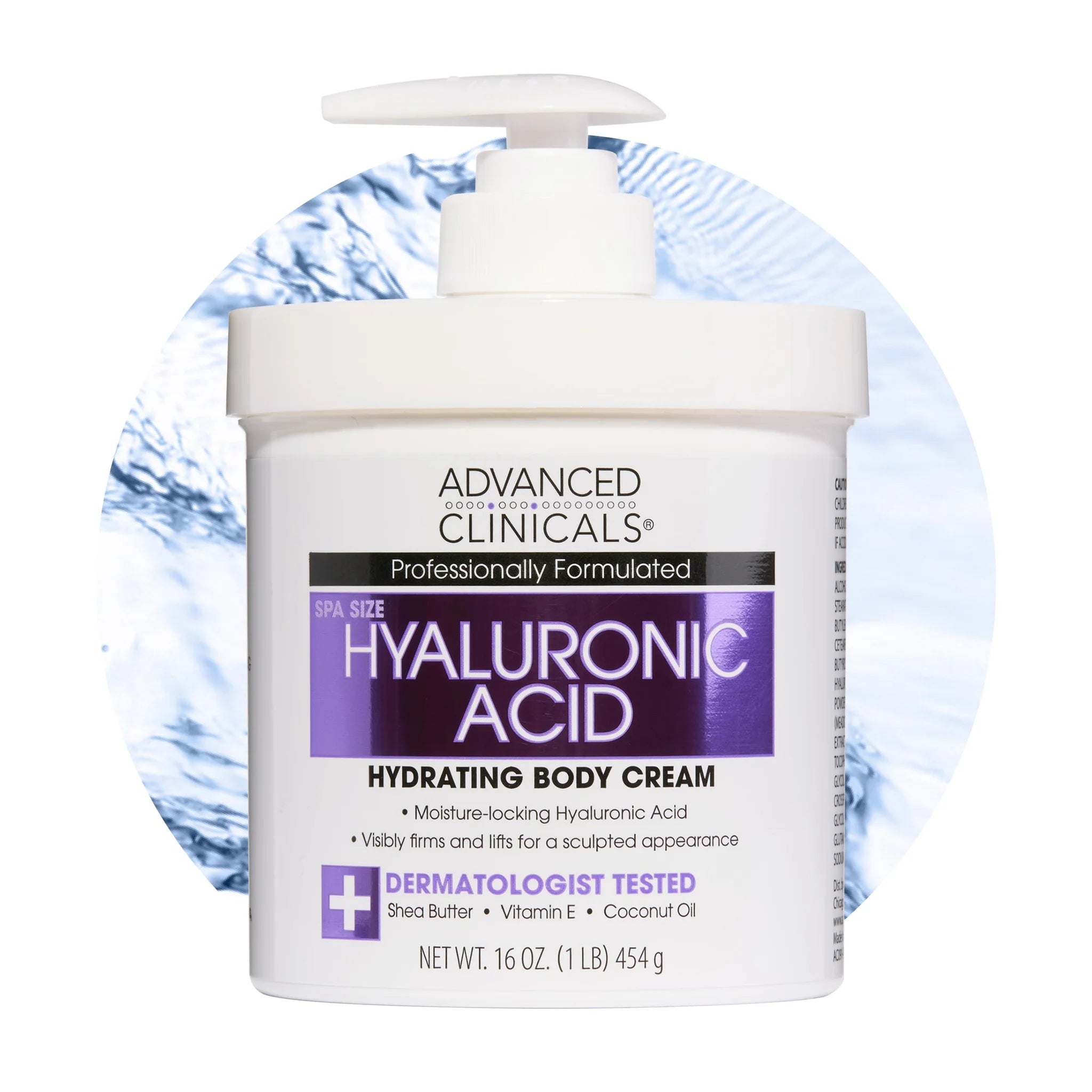 Advanced Clinicals Hyaluronic Acid Cream - Deep Moisturizing Face Cream